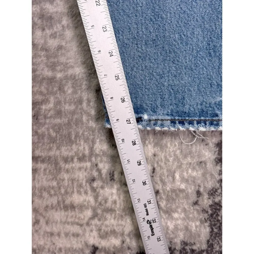 AGOLDE Jeans 28 Womens 90s Mid Rise Loose Fit Distressed Denim